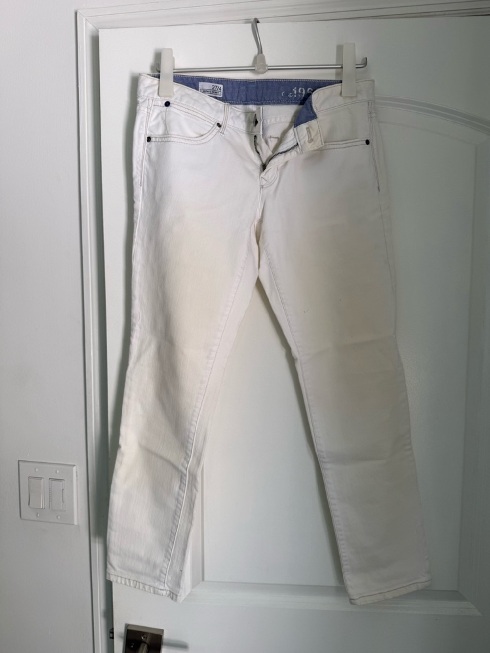 Skinny White Women's Jeans - 27/4 Gap1969